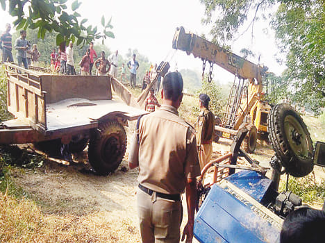 Under the supervision of DRM, train accident begins