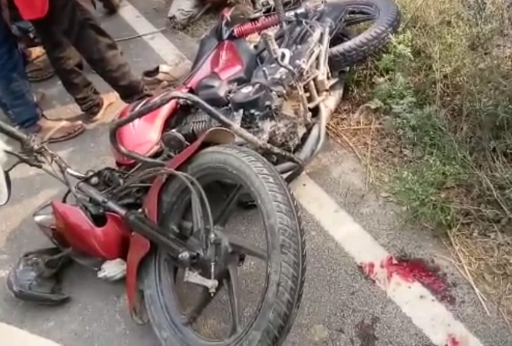 one died in an accident in shravasti.