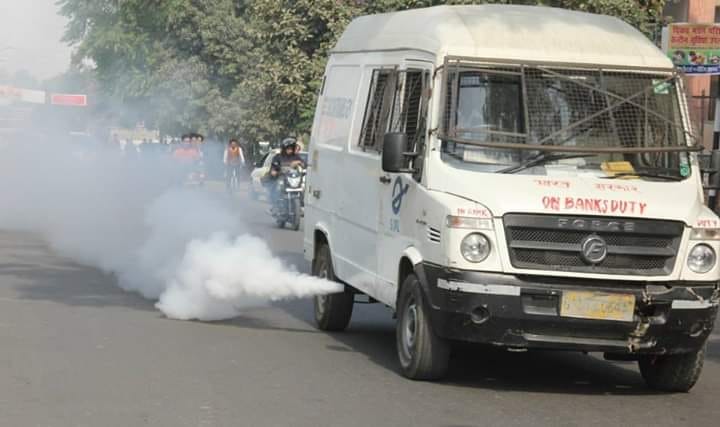 air pollution at high level in lucknow