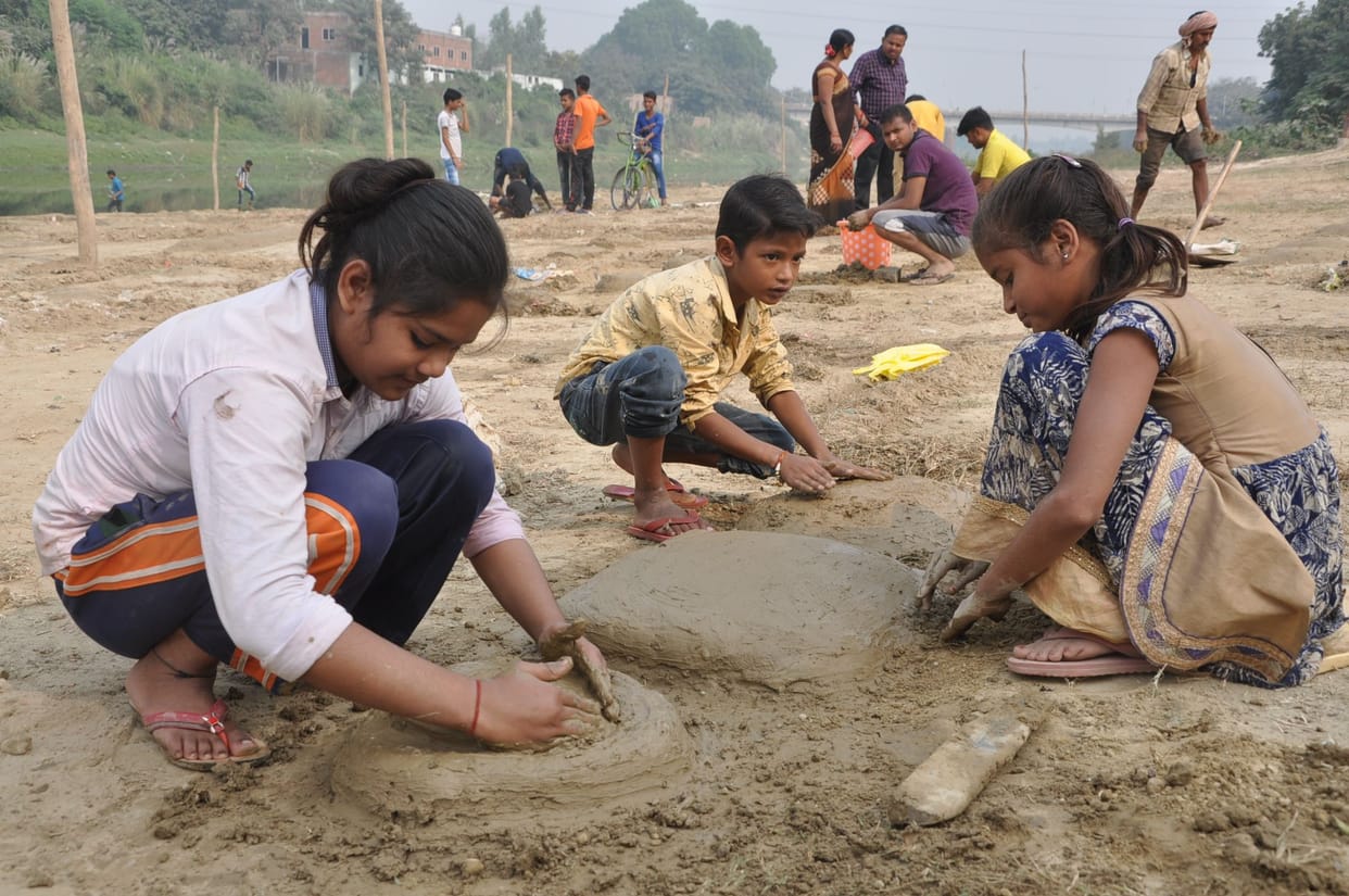 Chhath starts with bahai khay