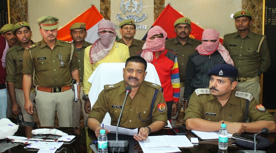 Meerut, arrested by police of three accused in uttar pradesh