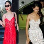 Kareena Kapoor Khan or Mira Rajput who wore this lace dress dress better