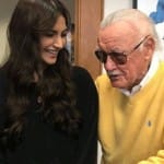 Sonam Kapoor and Stan Lee