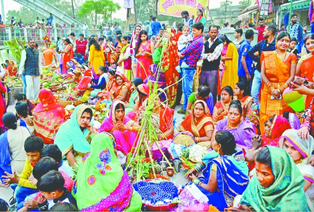 Chhath puja 2018 surya puja celebration photos dehradun