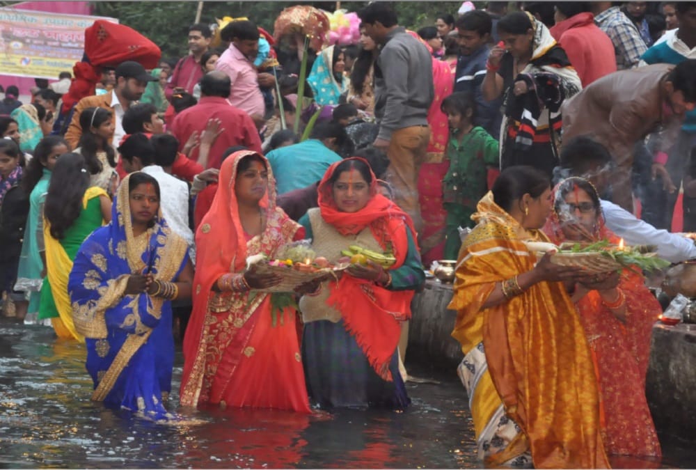 Chhath puja 2018 surya puja celebration photos dehradun