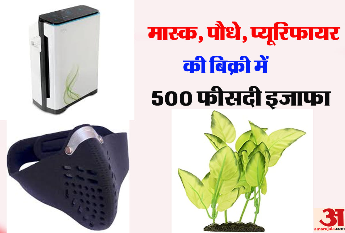 air purifier mask sales rises by 500 percent due to air pollution