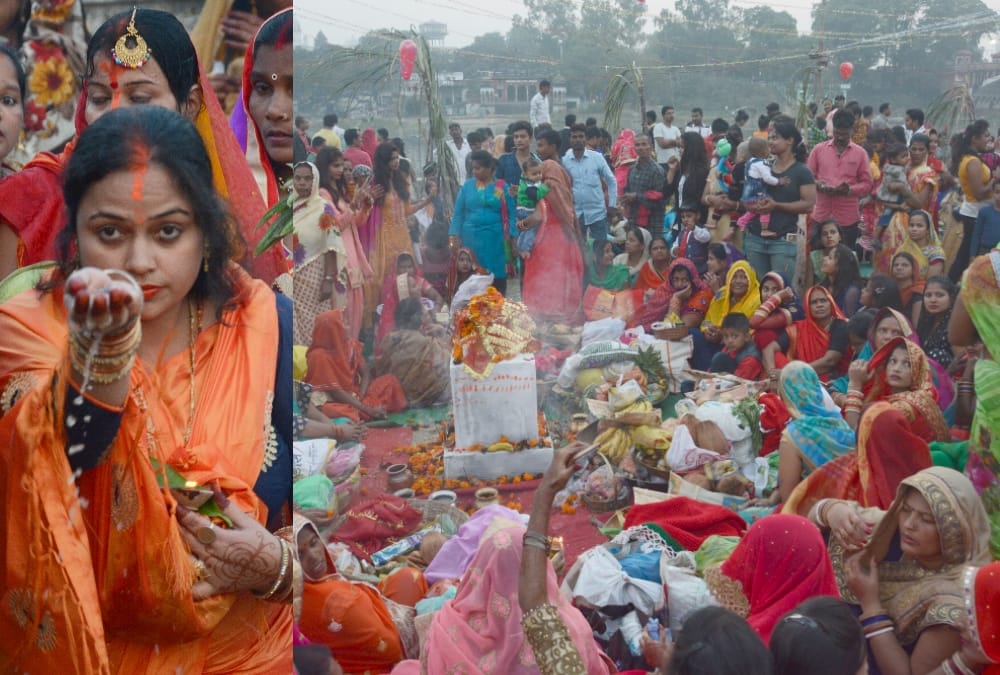 chhath pooja in lucknow.