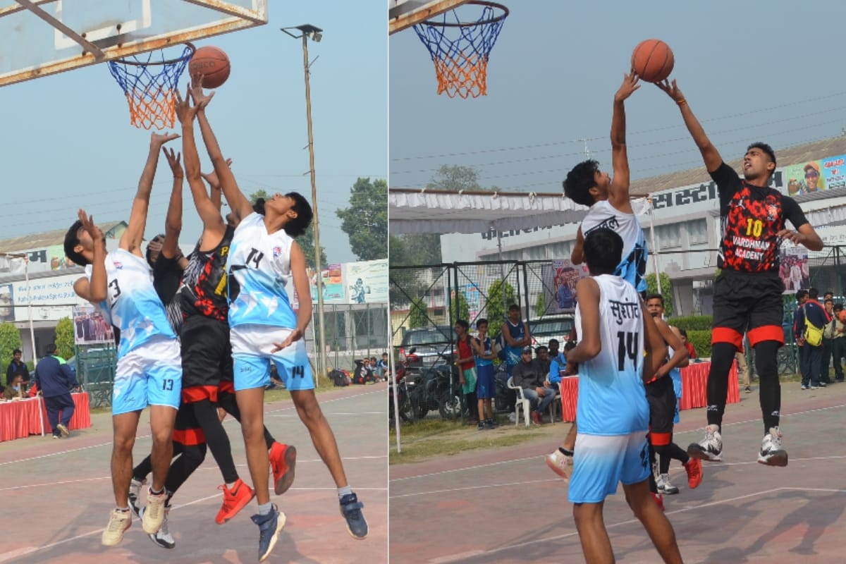 Basketball championship in memory of Kailash Prakash players spectacular performance
