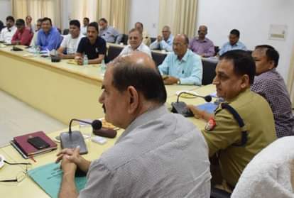 Meeting of 14th Finance Commission headed by Commissioner