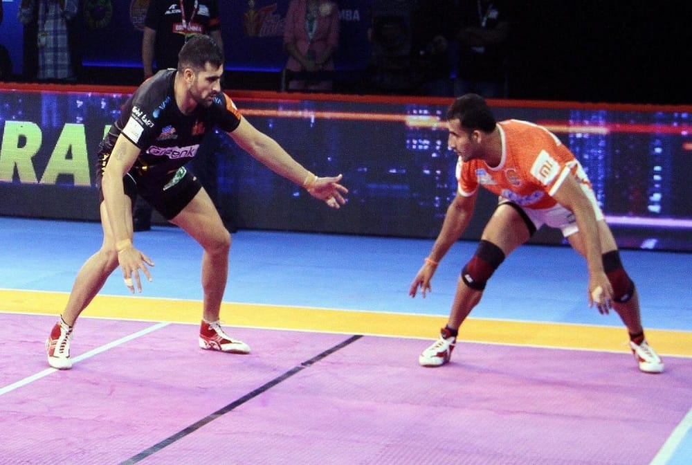Telugu Titans beat Puneri Paltan by 28-25 in pro kabaddi 2018 