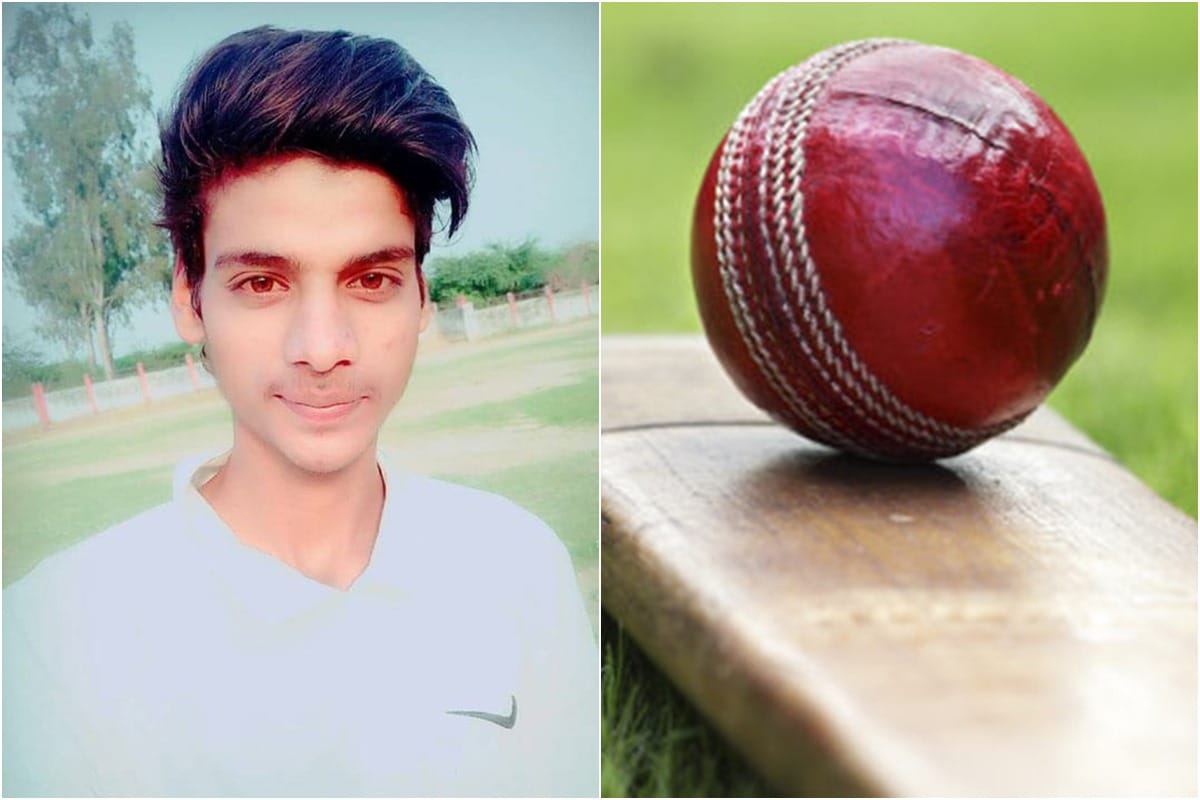 Rahul smashed century against savitri devi cricket academy in aca league