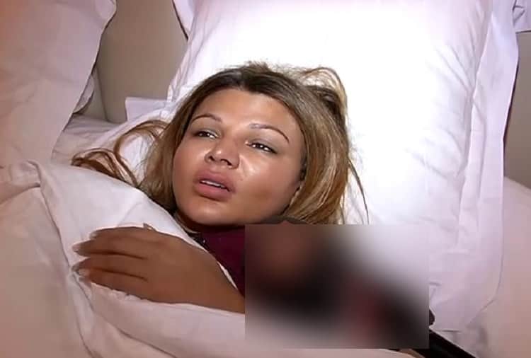 Chandigarh, Rakhi Sawant Faced Media First Time after Discharging from Hospital