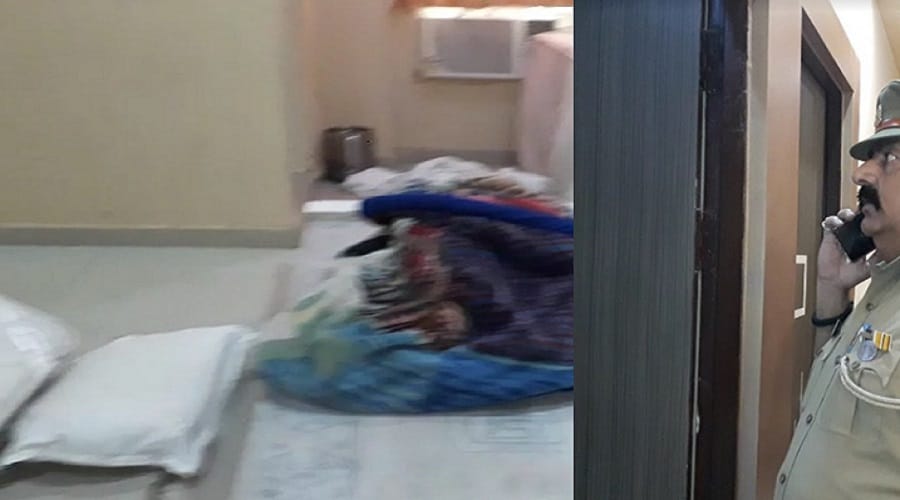 Saharanpur, lover couple has been caught in the room