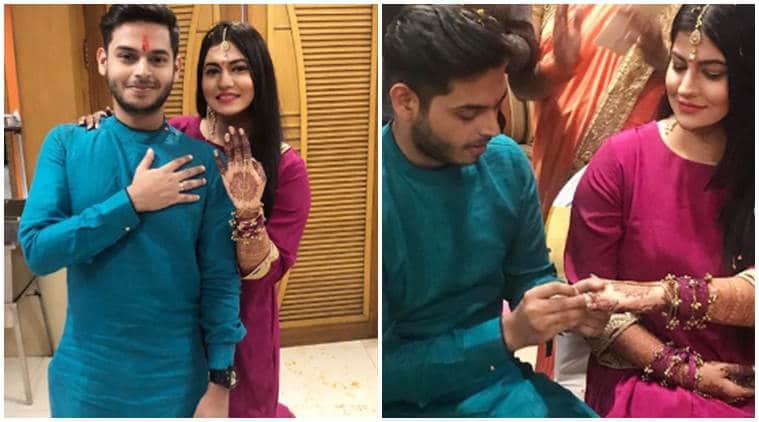 comedian siddharth engaged with his girlfriend
