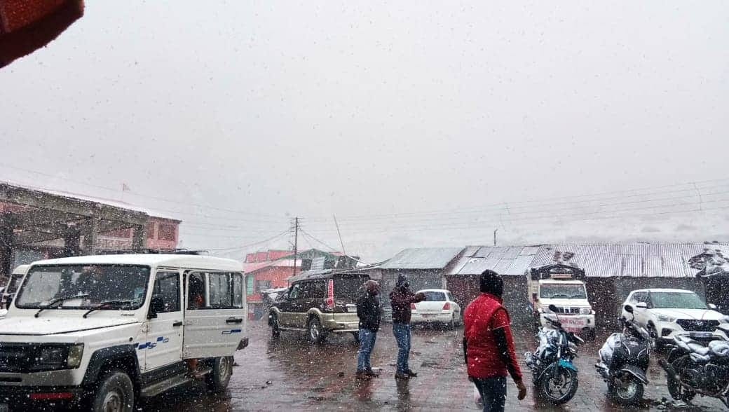 uttarakhand weather change snowfall in badrinath