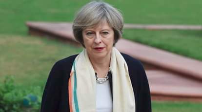 ब्रिटेन की कार्यवाहक प्रधानमंत्री टेरीजा मे