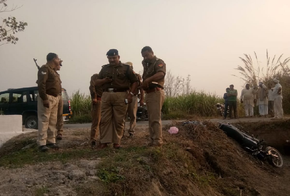 Burned body after murder of girl in Mathura