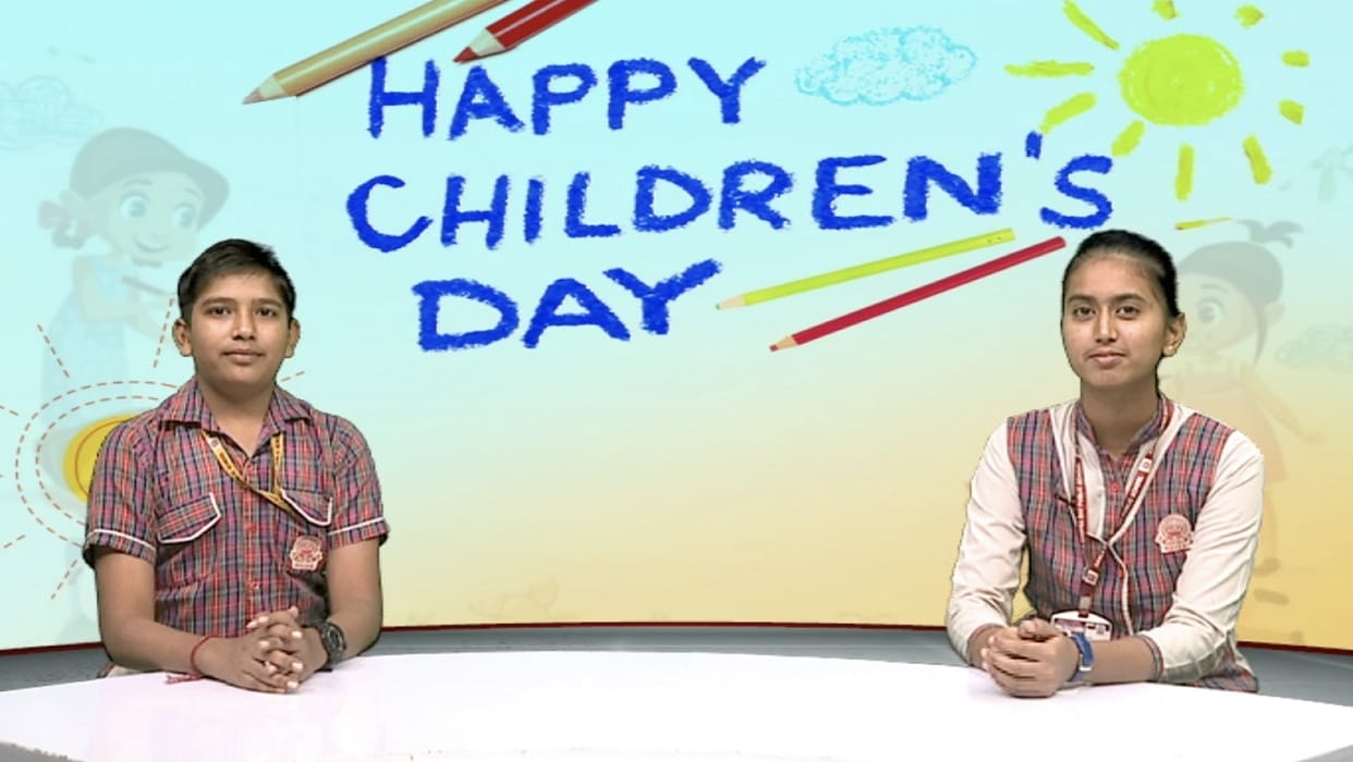 Childrens day special Amar Ujala Dot Com handed over to children