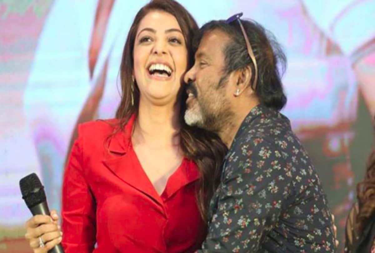 kajal aggarwal and chota k naidu kissing video has been viral