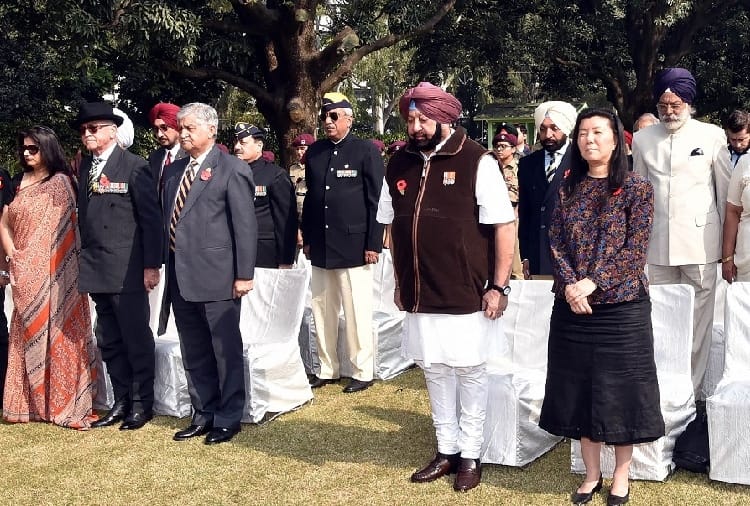 Punjab Chief Minister Amarinder Singh Tribute to armed soldiers of first world war