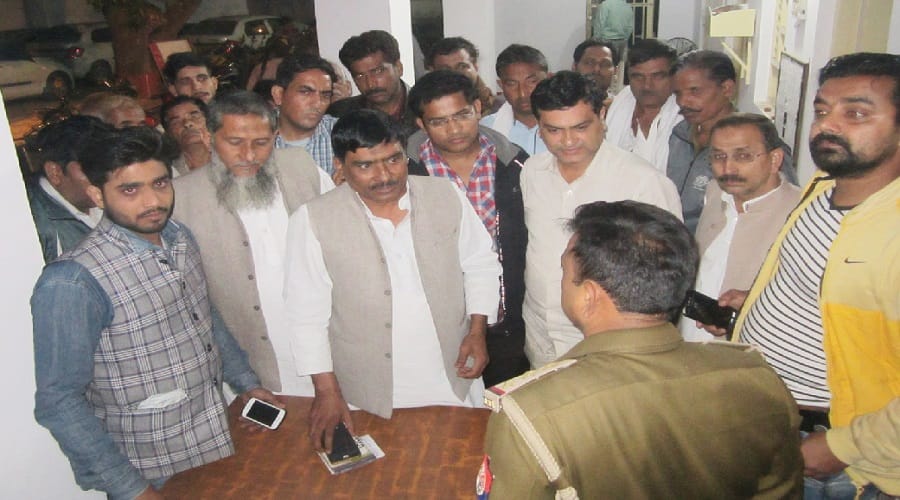 Meerut crime news, attacked on chairman in uttar pradesh