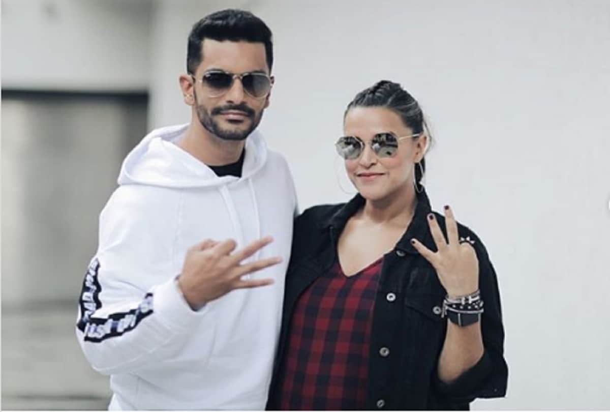 neha dhupia is on work shoot after 10 days of delivery