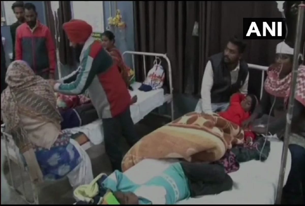 nine children admitted to hospital in Gurdaspur of Punjab