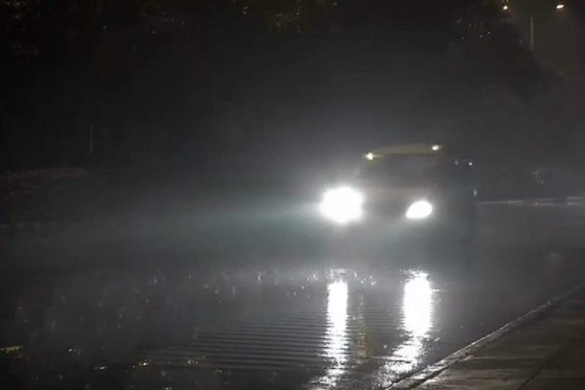weather changed after rain in Delhi, cold risen, minor abatement in pollution