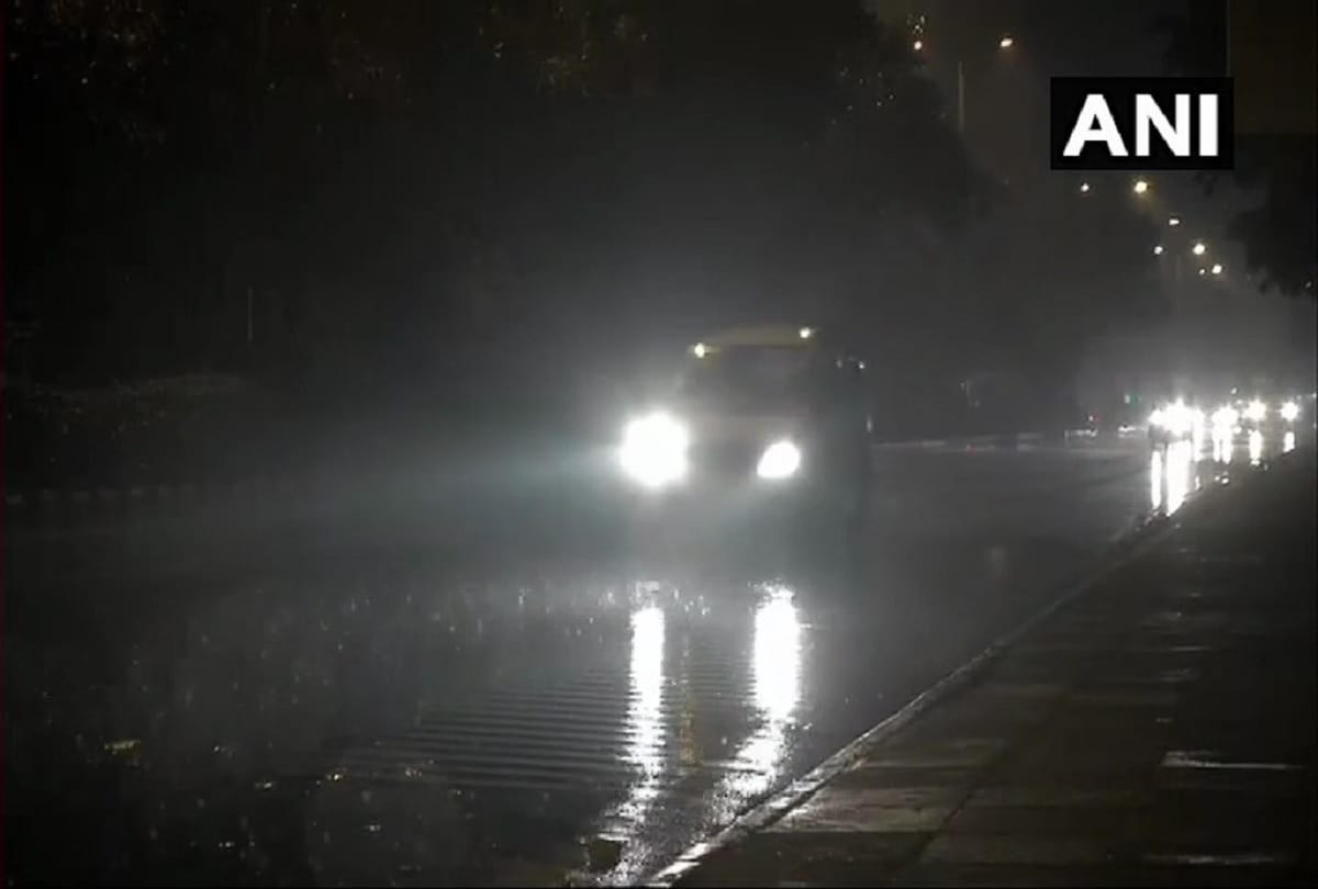 Rainfall in many areas of Delhi-NCR