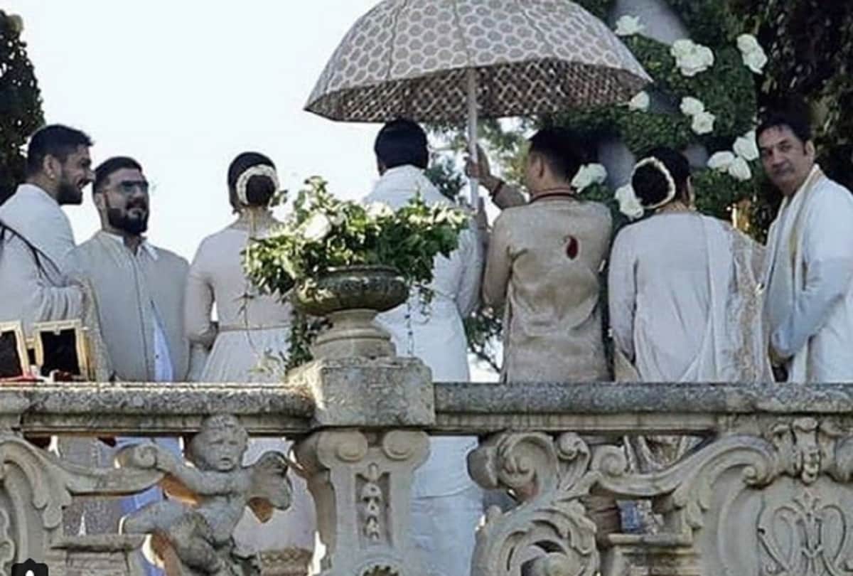Deepavir Ranveer Singh father Jagjit Singh Bhavnani welcomed Deepika Padukone his family