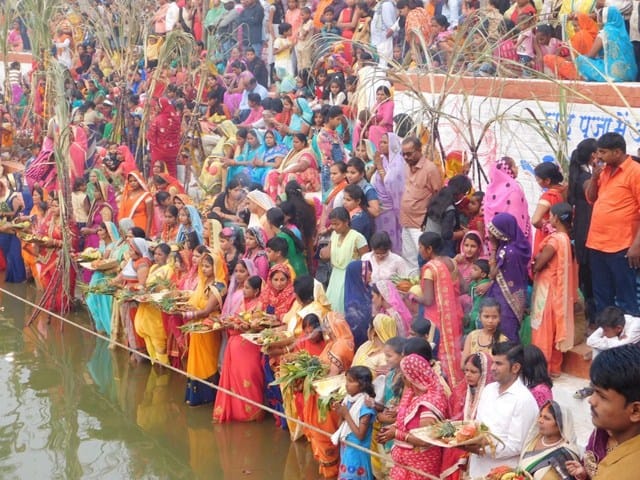 The ultimate heat given to the Sun on the Chhath festival