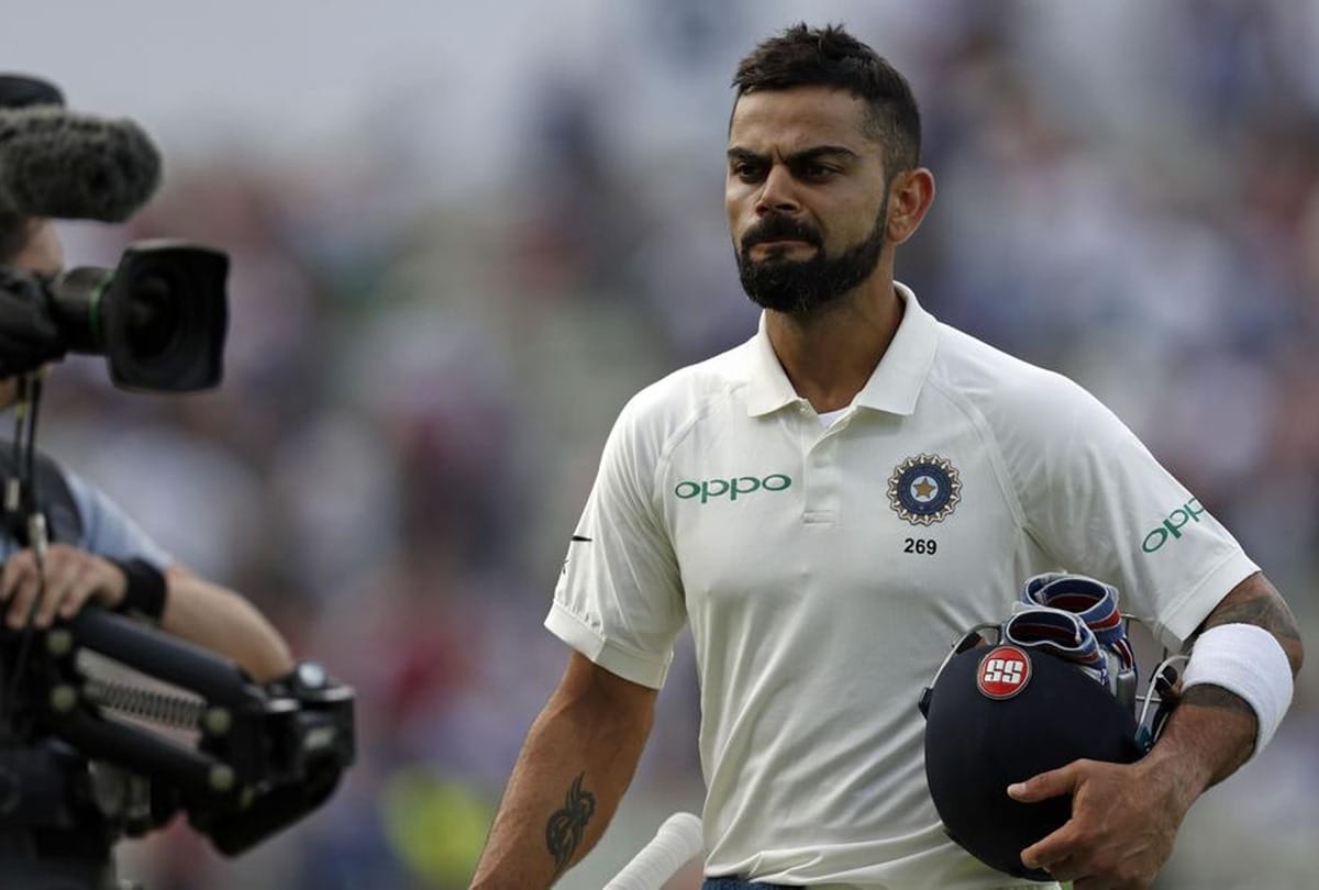 virat kohli dismissed by 19 year old Aaron Hardie during India vs Australia XI match