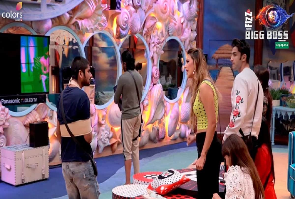 bigg boss 12 romil with srishty insulted jasleen matharu