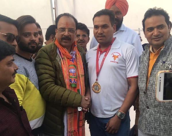 Shooter Pankaj Gold in State Olympic Competition
