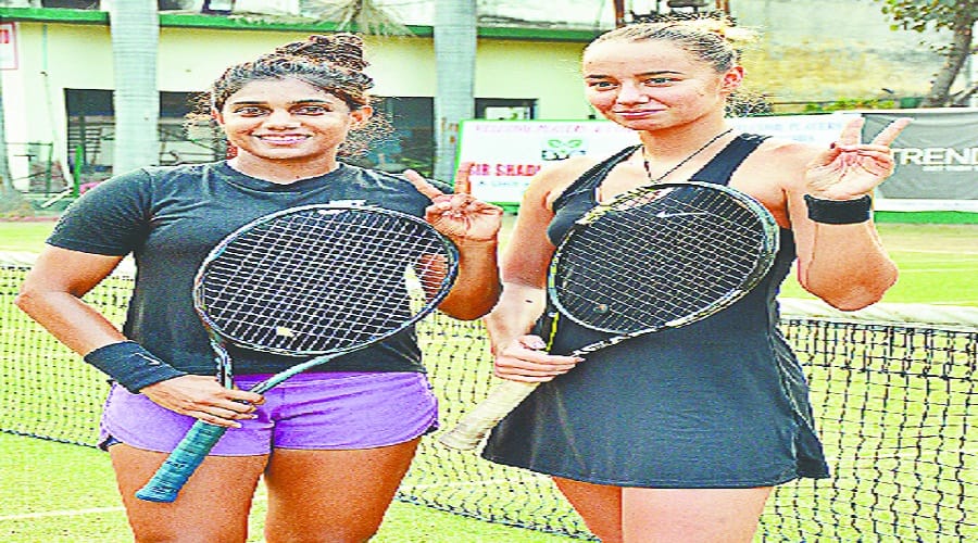 ITF Women's Tennis Tournament, Natasha of India and Anna of Russia will be playing match