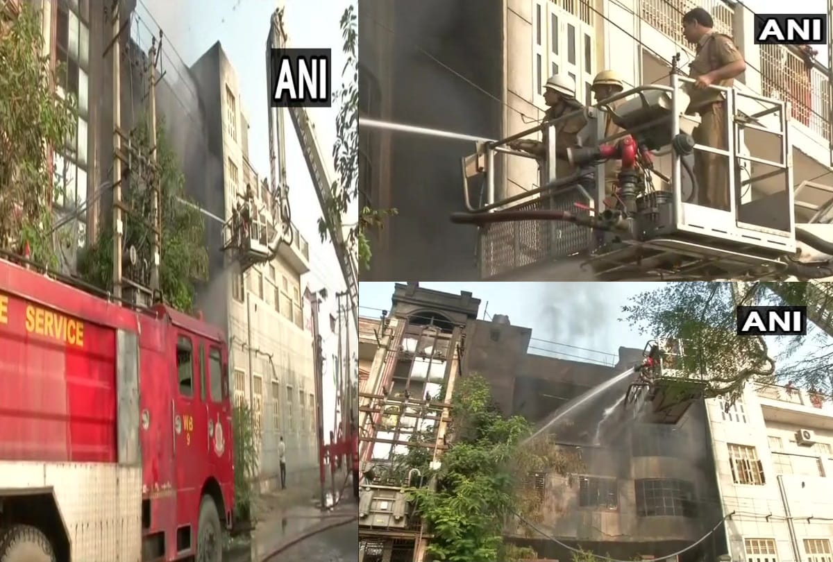 fire broke out in a factory in Bawana Industrial Area, Delhi