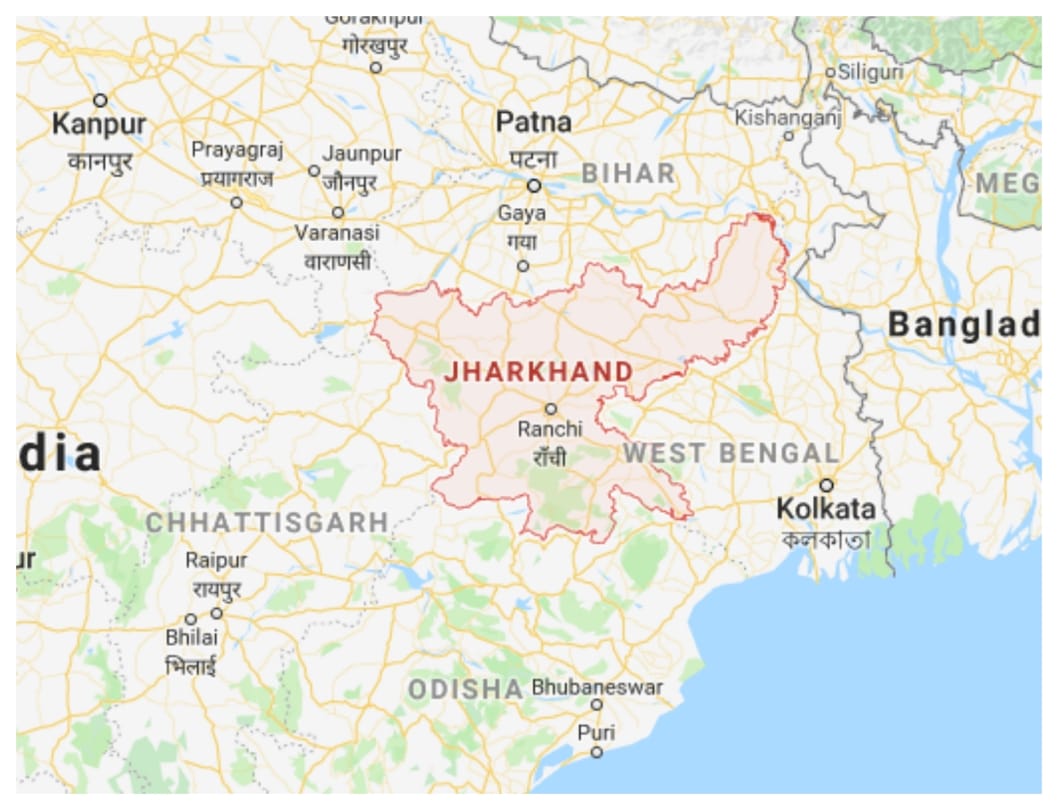 Shaved men's heads after they do not pay rituals in jharkhand
