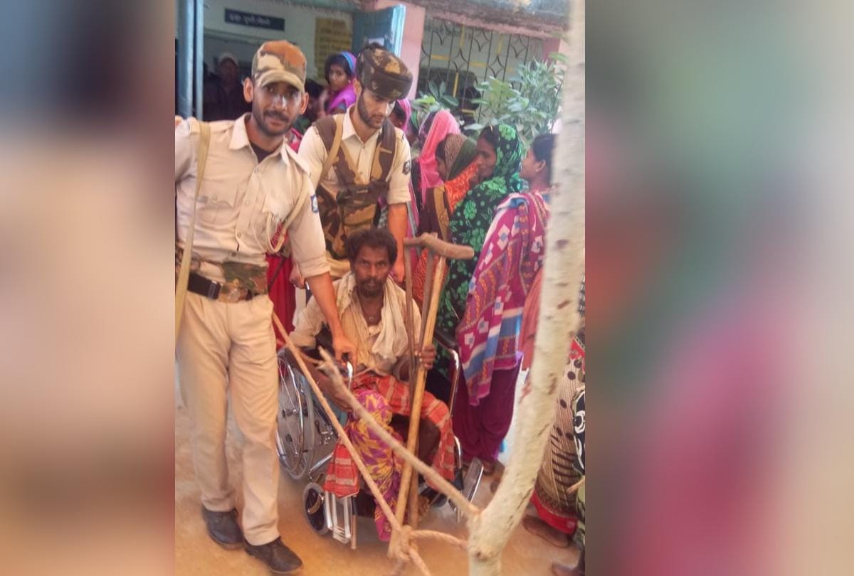 Himachal police jawans on duty in chhattisgarh election 2018