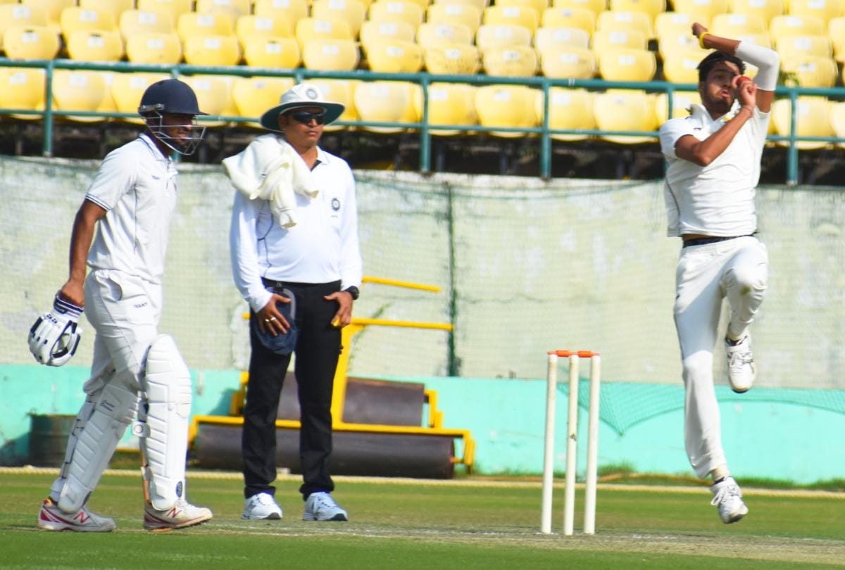 ck nayudu trophy 2018 in HPCA stadium dharamshala