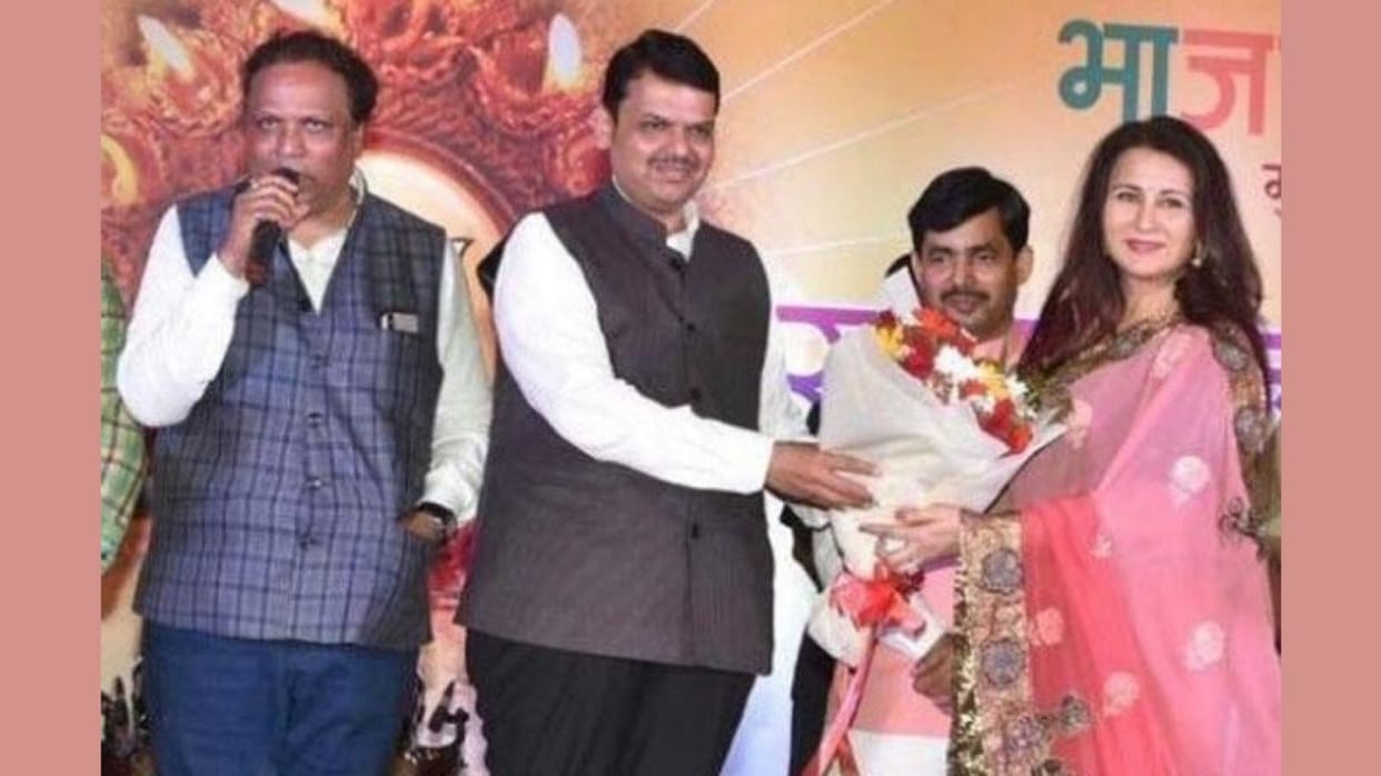 Actress Poonam Dhillon appointed as vice president of Mumbai BJP