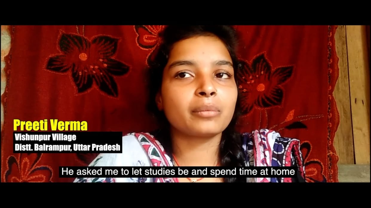 Smart beti : Child marriage survived and continued to study
