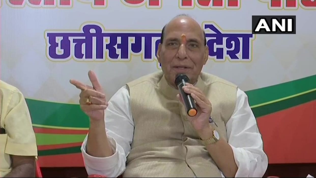 Union Home Minister Rajnath Singh says Naxal problem will be resolved in next three to five years