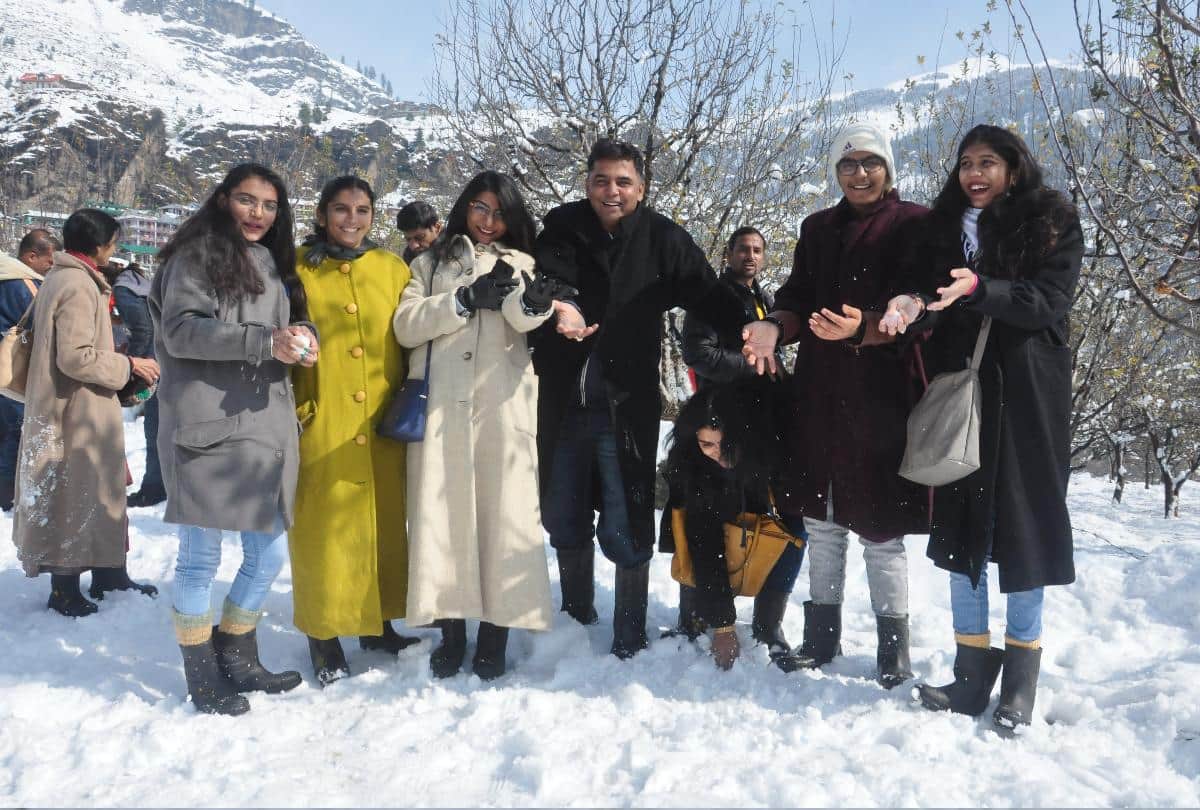 Himachal weather report snowfall in himachal in new year 2019