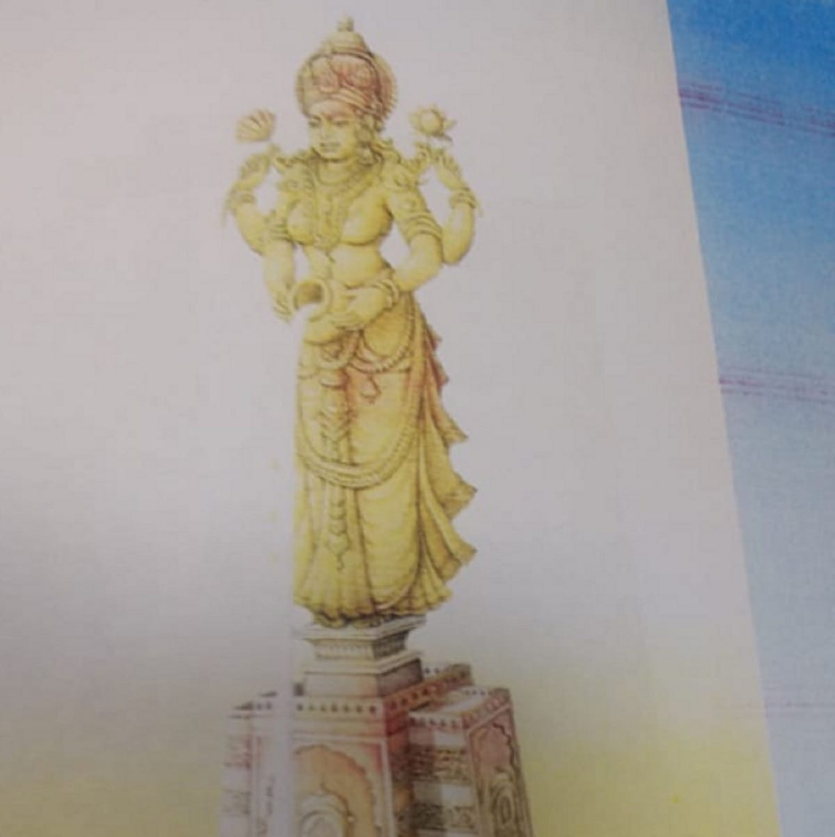 Karnataka government has proposed 125 feet statute of Mother Cauvery