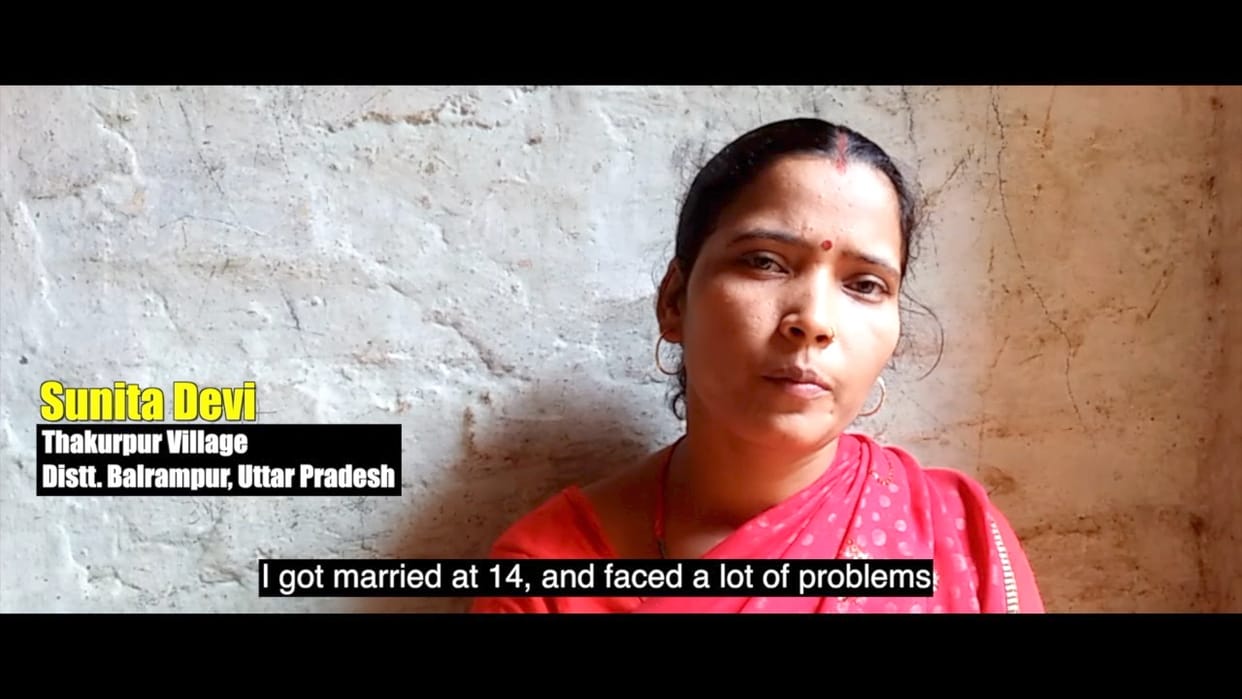 Smart Beti: UNICEF initiative sunita Married became mother in 16 Life passed like a pain of river