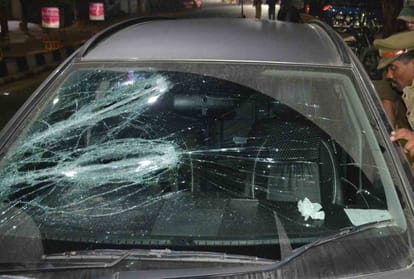 ruckus on YMCA chauraha of hazratganj in lucknow