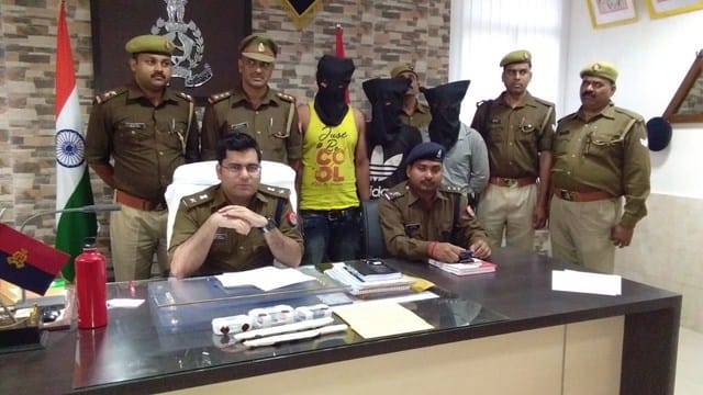 Three arrested in truck robber robbery