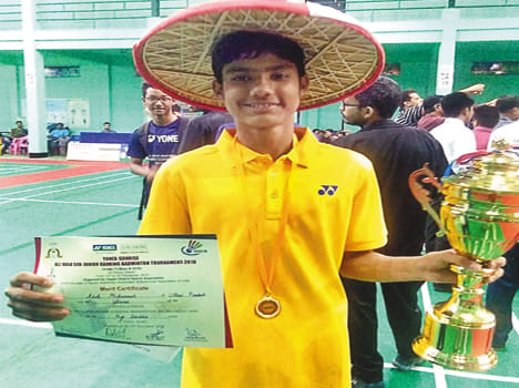 Banda's Arsh won gold in National