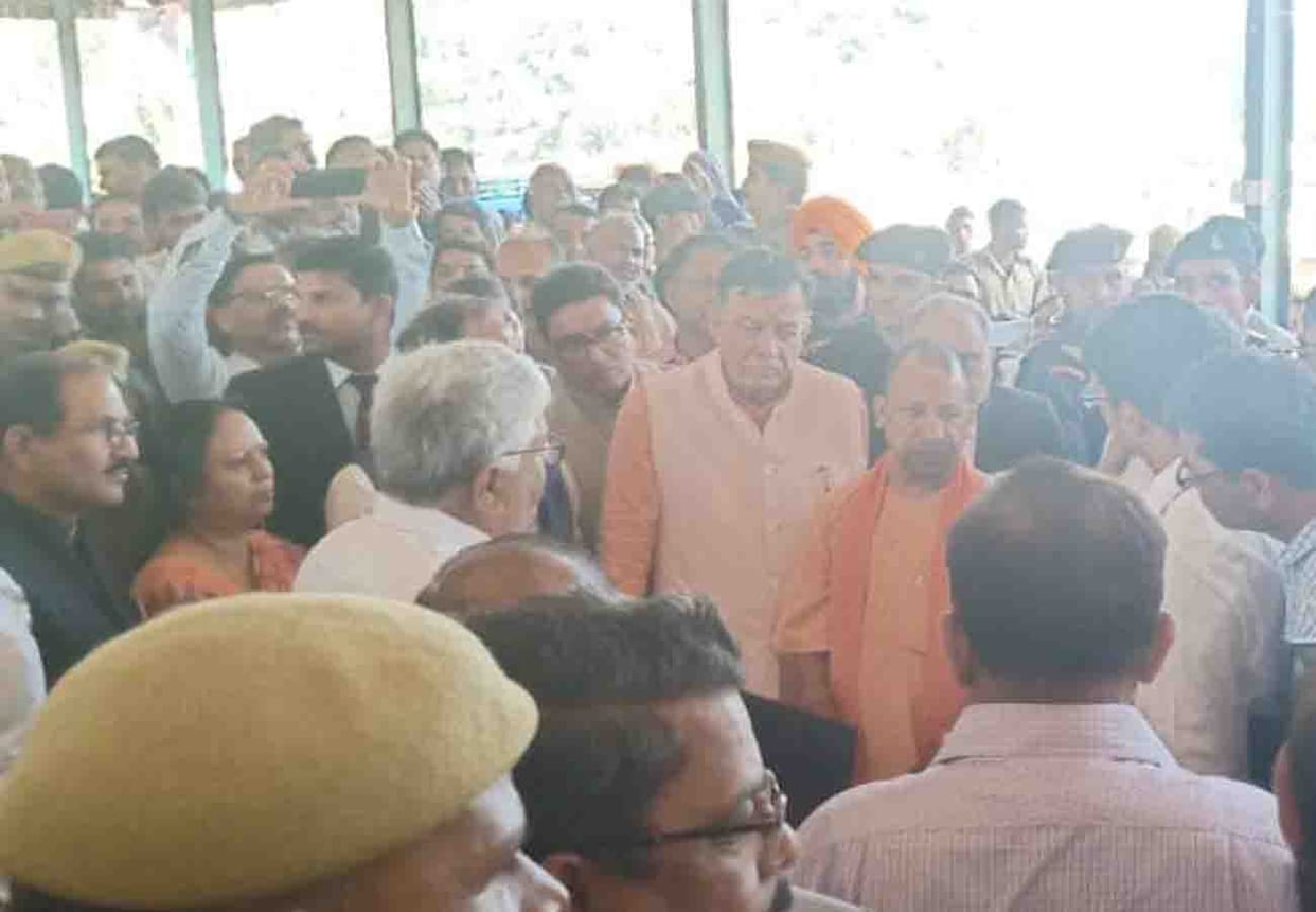 Chief Minister Yogi Adityanath statement development in kanpur