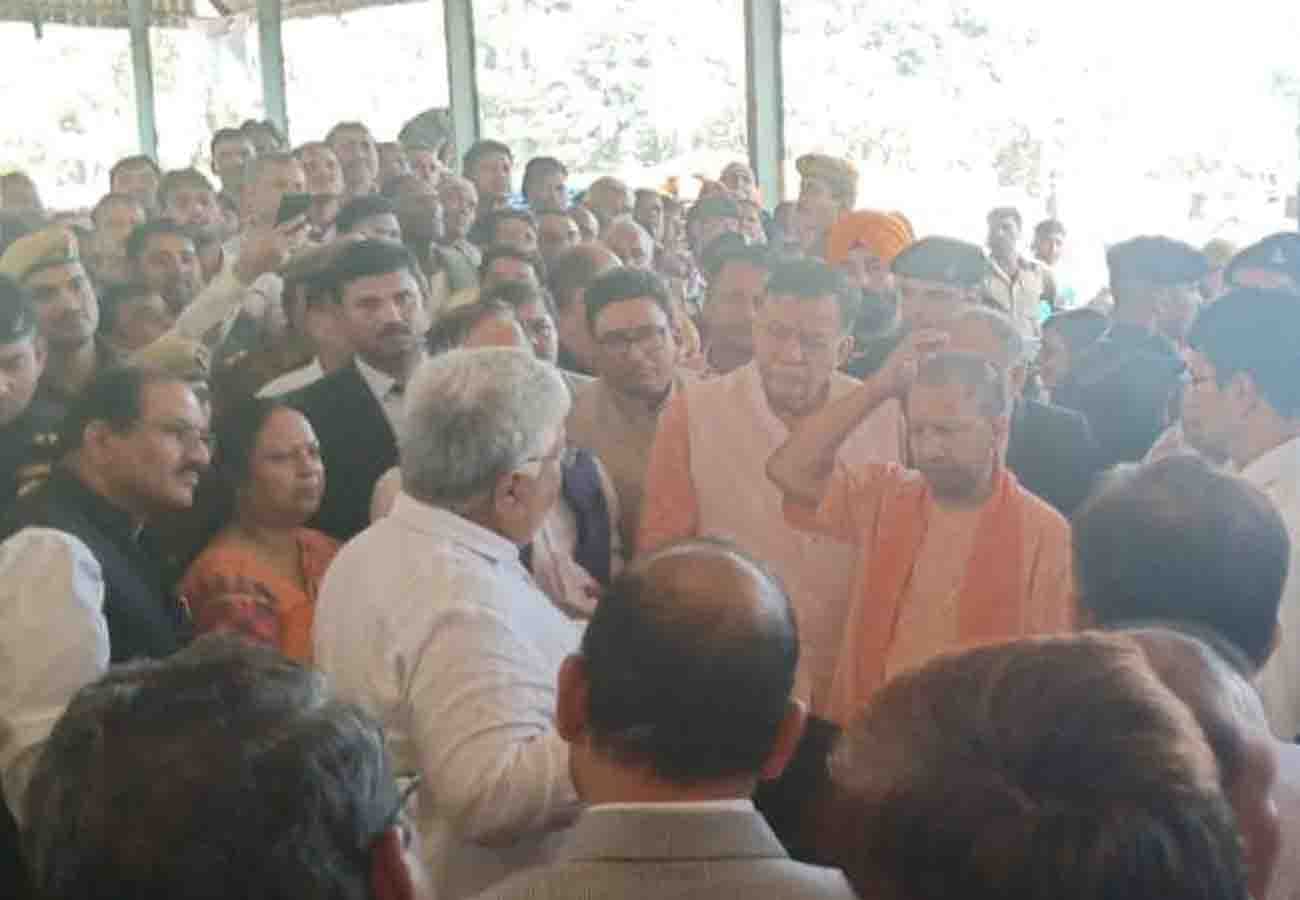 Chief Minister Yogi Adityanath statement development in kanpur